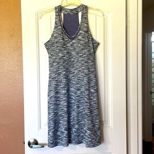 MPG Sport Mondetta Performance Gear sleeveless 
Travel Dress Built in Bra large
